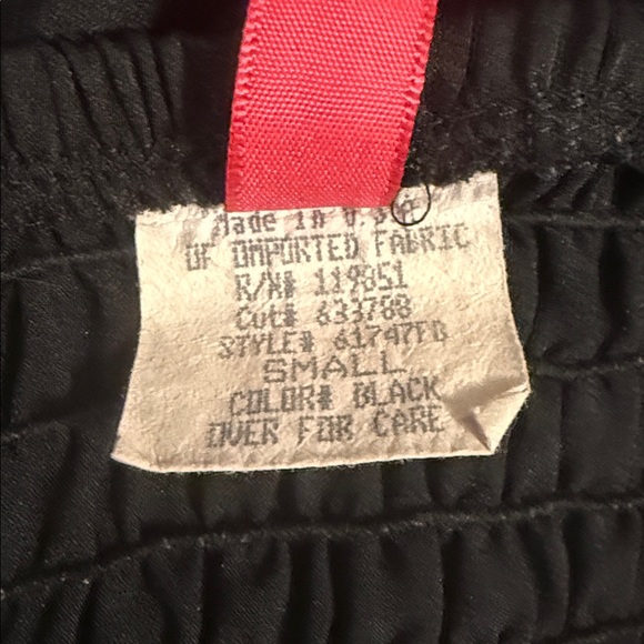 Chic Black Strapless Romper - Size Small - Picture 7 of 7